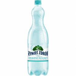 Woda źródlana ŻYWIEC ZDRÓJ 1,5L (6szt) delikatnie musująca z kaucją