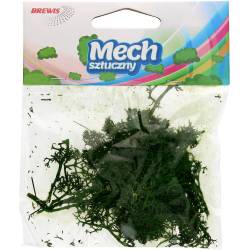 Mech sztuczny ozdobny ciemnozielony 10g MS2 BREWIS