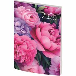 Kalendarz kieszonkowy A7 oprawa PCV bezbarwny 2026 A7040B-MIX Wokół Nas