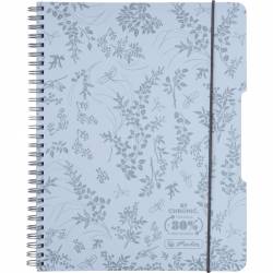 Kołozeszyt A5 80k kratka ECO PP PASTEL błektiny 400198755 HERLITZ