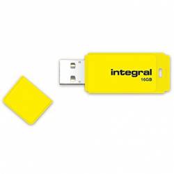 Pamięć USB INTEGRAL 16GB 2.0 NEON YELLOW INFD16GBNEONYL