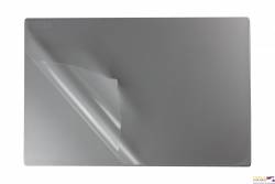 Podkład na biurko z folią 38x58 silver BIURFOL KPB-01-01