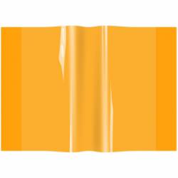 Okładka zeszytowa A4 pvc neon pomarańczowy (10) OZN-A4-04 BIURFOL