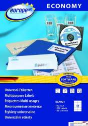 Etykiety ZF ECONOMY A4 105x48mm białe ELA021 AVERY ZWECKFORM