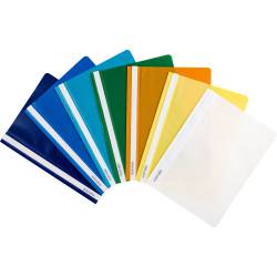 Skoroszyt NATUNA A4 (10szt) twardy niebieski