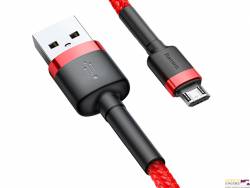 Kabel USB/Micro USB 1,0m czerwony BASEUS 2.4A