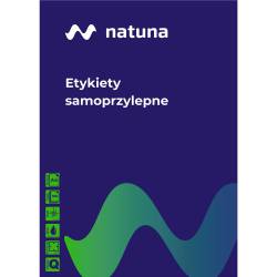 Etykieta samoprzylepna NATUNA A4 (100ark) 210x297mm (1etyk/ark)