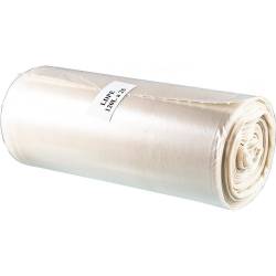Worki na śmieci 120L (25 sztuk) LDPE przezroczyste