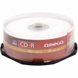 Płyta CD-R OMEGA 700MB cake (25) (56303)