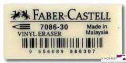 Gumka do ołów.biała(30)7086-30 FC188730 FABER CASTEL