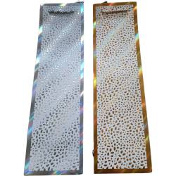 Torebka prezentowa 11x38x11cm TBG-23072-HS-BB ROZETTE