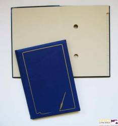 Teczka do podp10k(gabk)920-022 granat   WARTA