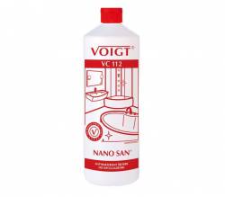 Płyn antybakteryjny do mycia pomieszczeń sanitarn.1L VC112 NANO SAN VOIGT