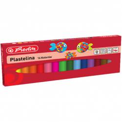 Plastelina 16 kolorów 9570797 HERLITZ