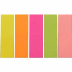 Zakładki index.pap.15*50 5kol. NEON 7154 009144 LEVIATAN