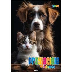 Kalendarz ścienny mały PRZYJACIELE KSM-S-7 AVANTI