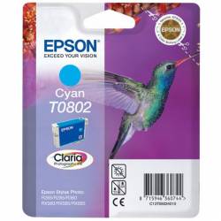Tusz EPSON T0802 (C13T08024010) niebieski 250 Stylus Photo R265/360/RX560