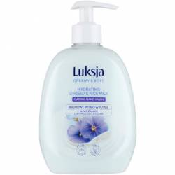 Mydło LUKSJA 500ml.doz.LINSEED&RICE MILK *007171