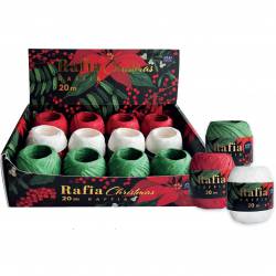 Rafia 20m (12szt.) CHRISTMAS INTERDRUK