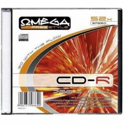 Płyta CD-R 700MB OMEGA SLIM 52x (10szt) (56663)
