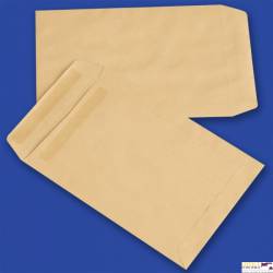 Koperty B5 samoklejące SK brązowe (op. 25 szt.) NC 