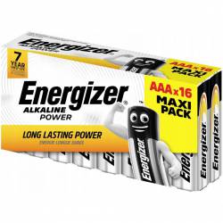 >Bateria ENERGIZER Alkaline Power MAXI PACK AAA/LR03 alkaliczna pudełko (16szt)