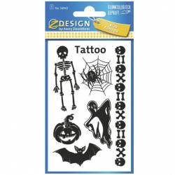 Naklejki tatuaże dla dzieci HALLOWEEN 56942 Z-DESIGN KIDS TATTOO AVERY ZWECKFORM