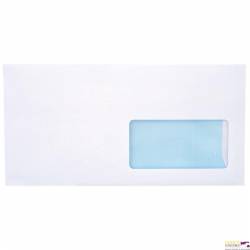 Koperta DL z oknem po prawej samoklejąca SK, biała (op. 25 szt.) NC 11221200/25
