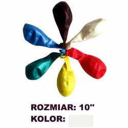 Balony 10' METALIK biały (100) KW TRADE 170-1562