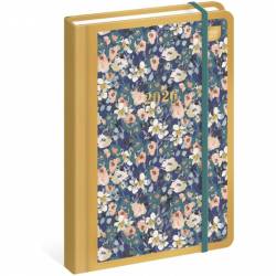 Kalendarz książkowy B6 192 Metallic Meadow INTERDRUK