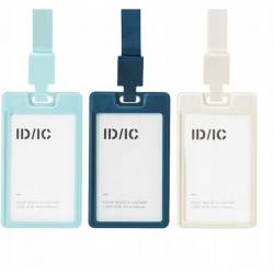 Holder pionowy ze smyczą rozpinaną Linfini mix kolorów EF407 DELI