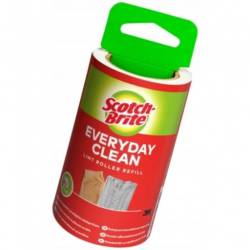 Wkład do rolki czyszczącej Silver 56 listków 3M-XA004808060 SCOTCH BRITE