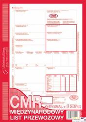 800-1 CMR A4 80kartek 1+3 międzynarodowy list przewozowy MICHALCZYK&PROKO