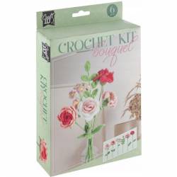 Zestaw do szydełkowania BUKIET KWIATÓW 23x45cm CR1736/GE GRAFIX