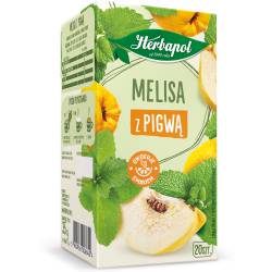 Herbata HERBAPOL (20t) ziołowo-owocowa Melisa z Pigwą 35g