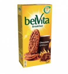 Ciastka zbożowe kruche Belvita kakaowe, 300 g, 24 szt.