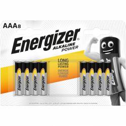 Bateria ENERGIZER Alkaline Power AAA/LR03 1,5V (8szt)