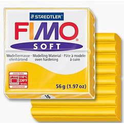 FIMOsoft, masa termoutwardzalna 56g, czekolad S 8020-75