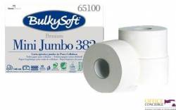 Papier toaletowy mini jumbo 2w 145m(12) 65100 BulkySoft