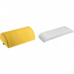 Zestaw Podnóżek Ergo Cosy żółty 53710019 + Podkładka pod nadgarstek Ergo Cosy jasno szara 64830085 L