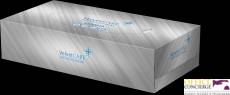 Chusteczki uniwersalne BOX (100sztuk) 2 warstwy celuloza VELVET 3100013