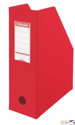 Pojemnik składany A4 100mm czerwony ESSELTE PVC 56073