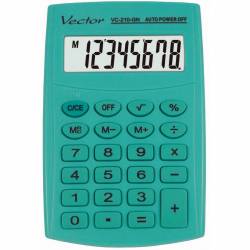 Kalkulator VECTOR VC-210-GN zielony