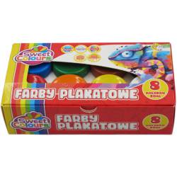 Farby plakat.8kol.20ml OTOCKI