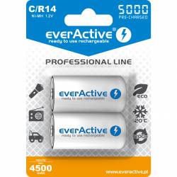 Akumulatorek Ni-MH EVERACTIVE Professional Line C/HR14 4500mAh blister (2szt)