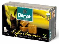 Herbata DILMAH toffi i banan, 20 torebek, 1,5g