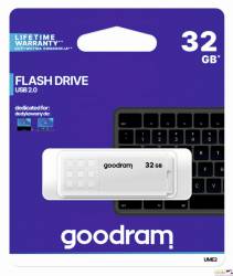 Pamięć USB GOODRAM 32GB UME2 biały USB 2.0 UME2-0320W0R11