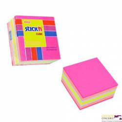 Bloczek STICK"N 51x51mm różowy-mix neon i pastel 21533