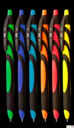 Długopis 0.7mm, mix kol.obudowy , wkład niebieski KD912-NM TETIS