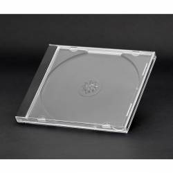 Pudełko na płytę CD jewel 10,4mm czarna taca (10szt) NATUNA (56928)